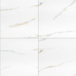 MSI Aria Bianco Polished Porcelain Tile Sample