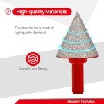 Diamond Chamfer Bit for Tile & Stone Projects