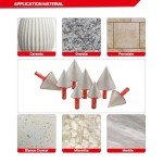 Diamond Chamfer Bit for Tile & Stone Projects