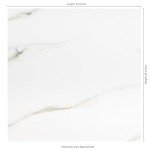 MSI Aria Bianco Polished Porcelain Tile Sample