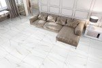 MSI Aria Bianco Polished Porcelain Tile Sample
