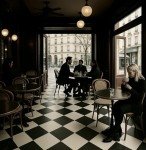 12x12 Cafe De Paris Checkerboard Porcelain Tile