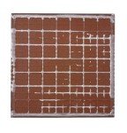 Matte White Porcelain Shower Floor Tiles - 8x8
