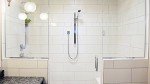 Matte White Porcelain Shower Floor Tile - 12x24