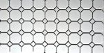 Retro White Octagon Porcelain Mosaic Tile, 11.5