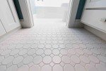 Retro White Octagon Porcelain Mosaic Tile, 11.5