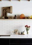 Matte White Subway Shower Floor Tile, 2"x8