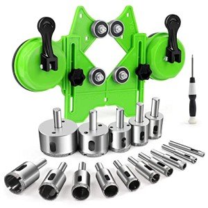 17PCS Diamond Hole Saw Kit for Tile Drilling