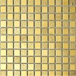 Gold Mosaic Ceramic Tile for Shower Floors & Walls