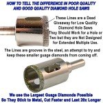 5/16" Diamond Drill Bit for Porcelain & Glass