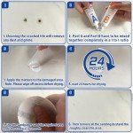 Ceramic Tile Crack Repair Kit - Light Yellow