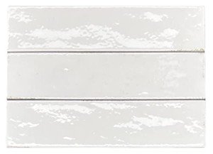 Handmade Glossy Subway Porcelain Wall Tile 2.5x10