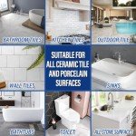 Ceramic Tile Crack Repair Kit - Light Yellow