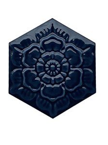 Firenze Blue Hexagon Porcelain Decorative Wall Tile