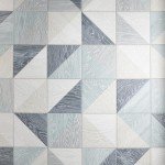 SomerTile Taco Blue Porcelain Floor Tile - 6.5