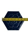 Firenze Blue Hexagon Porcelain Decorative Wall Tile