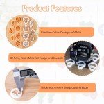 Terracotta Porcelain Tile Cutters - 8 Piece Set