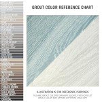 SomerTile Taco Blue Porcelain Floor Tile - 6.5