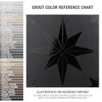 Stella Lustre Midnight Porcelain Shower Tile 9.75