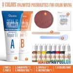 Ceramic and Porcelain Tile Repair Kit