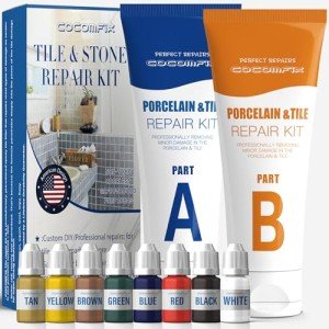 Ceramic Tile Repair Kit for Chips and Cracks