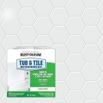 Rust-Oleum Tub and Tile Refinishing Kit, Gloss White