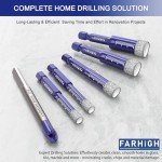9-Piece Diamond Drill Bit Set for Tile & Stone