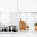 Peel and Stick Glossy White Subway Tile Set