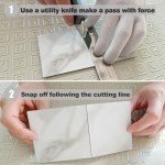 AULIGET 100-Piece Peel and Stick Marble Look Tiles