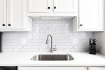 Peel and Stick Glossy White Subway Tile Set
