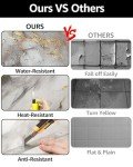 20pcs Peel and Stick Marble Wall Tiles - Gold