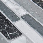 Art3d 10-Sheets Peel and Stick Kitchen Backsplash Tiles, 12"x12" Self-Adhesive Marble Grey Wall Tiles for Kitchen and Bathroom