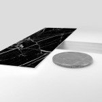 Black Marble Peel and Stick Backsplash Tiles 16pcs