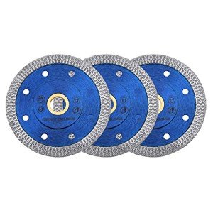 GoYonder 3 Pack 4 Inch Super Thin Diamond Saw Blade for Cutting Porcelain Tiles,Granite Marble Ceramics (4")