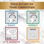 Stone Care International Granite Cleaner - 32 Fluid Ounces Granite & Stone Tile Travertine Limestone Slate Clean