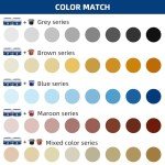 FENFANDAS Tile and Granite Repair Kit, Marble Porcelain Stone and Quartz Countertops Repair Kit for Chips Dents Cracks Holes Scratch, Fix Chipped Edges Corners, Reattaches Missing Pieces