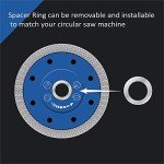 GoYonder 3 Pack 4 Inch Super Thin Diamond Saw Blade for Cutting Porcelain Tiles,Granite Marble Ceramics (4")