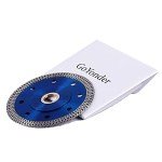 GoYonder 3 Pack 4 Inch Super Thin Diamond Saw Blade for Cutting Porcelain Tiles,Granite Marble Ceramics (4")