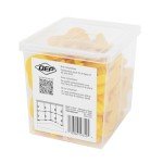 QEP 3/16" Horseshoe Shim Tile Spacers for Marble, Granite, Stone, Floor and Wall Installations (100 Pack)