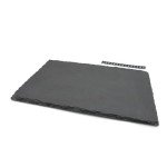 Slate Tiles for Reptiles, Food Bowl Dish Feeding Slate Tortoise Habitat Accessories for Reptiles Tank (40 x 25 cm)