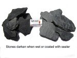 Natural Slate Stone 1 to 3 Inches - USA Sourced and Packaged for Aquascaping Aquariums, Terrariums, Paludariums, Reptile Enclosure, Wargaming, Models, Mosaic Art, Miniature Fairy Gardens (5lbs Grey)
