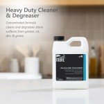 MORE Alkaline Heavy Duty Cleaner & Degreaser for Cleaning, Oil Removing and Restoring Natural Stone, Tile, Grout, Concrete, Kitchen Appliances, Stovetops and Grills - Quart - 32 oz