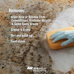 Miracle Sealants Miracle Heavy Duty Non-Acidic Cleaner, Tile & Stone Cleaner & Grout Haze Remover, Quart