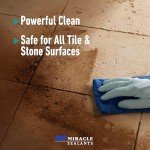 Miracle Sealants Miracle Heavy Duty Non-Acidic Cleaner, Tile & Stone Cleaner & Grout Haze Remover, Quart