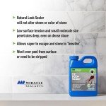 Miracle Sealants 511 H2O Plus Advanced Penetrating Sealer for Countertops, Stone, Tile & Grout, Gallon
