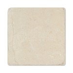 Crema Marfil Spanish Marble 4 X 4 Subway Field Tile, Tumbled