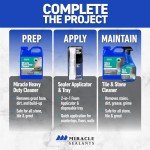 Miracle Sealants 511 H2O Plus Advanced Penetrating Sealer for Countertops, Stone, Tile & Grout, Gallon
