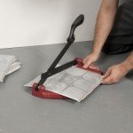 ROBERTS 12" Vinyl Tile VCT Cutter up to 4 mm Thickness