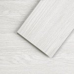 Mysflosy Self-Adhesive Vinyl Flooring Plank, 36 Pack - 6 x 36 inch, Natural Wood Grain Peel and Stick Flooring Waterproof for DIY Installation, Cover 54 Sq. Ft