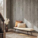 Chejiaye Luxury Thicken Wood Grain Peel and Stick Floor Tiles 17.72" x 118" Self-Adhesive Vinyl Flooring Roll-DIY Easy for Wall and Floor,Hard Surface/Waterproof/Anti Slip/Anti Dent(Grey 14.5 Sq.Ft.)